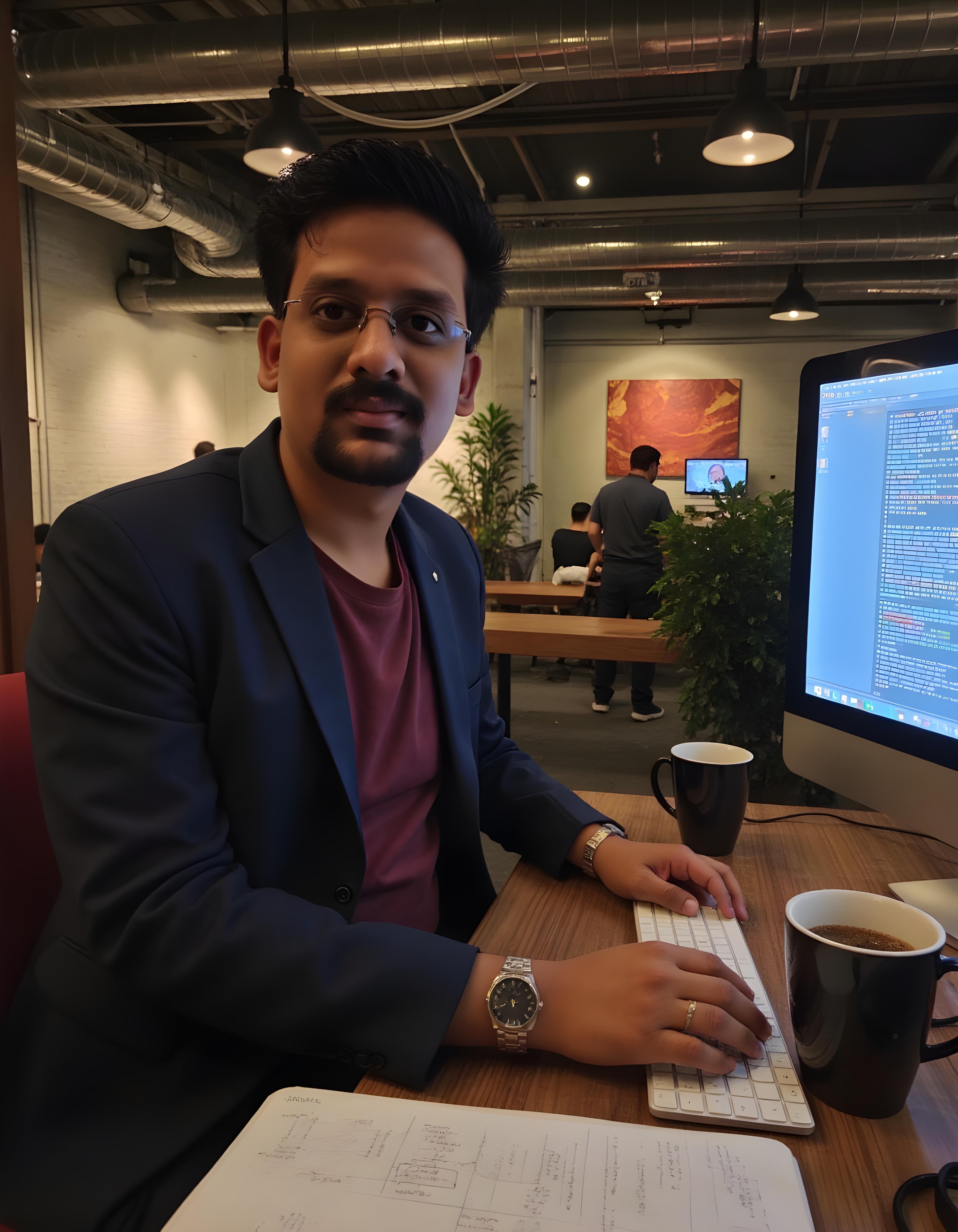 Dr. Anmol Agarwal working on EwiiSolutions